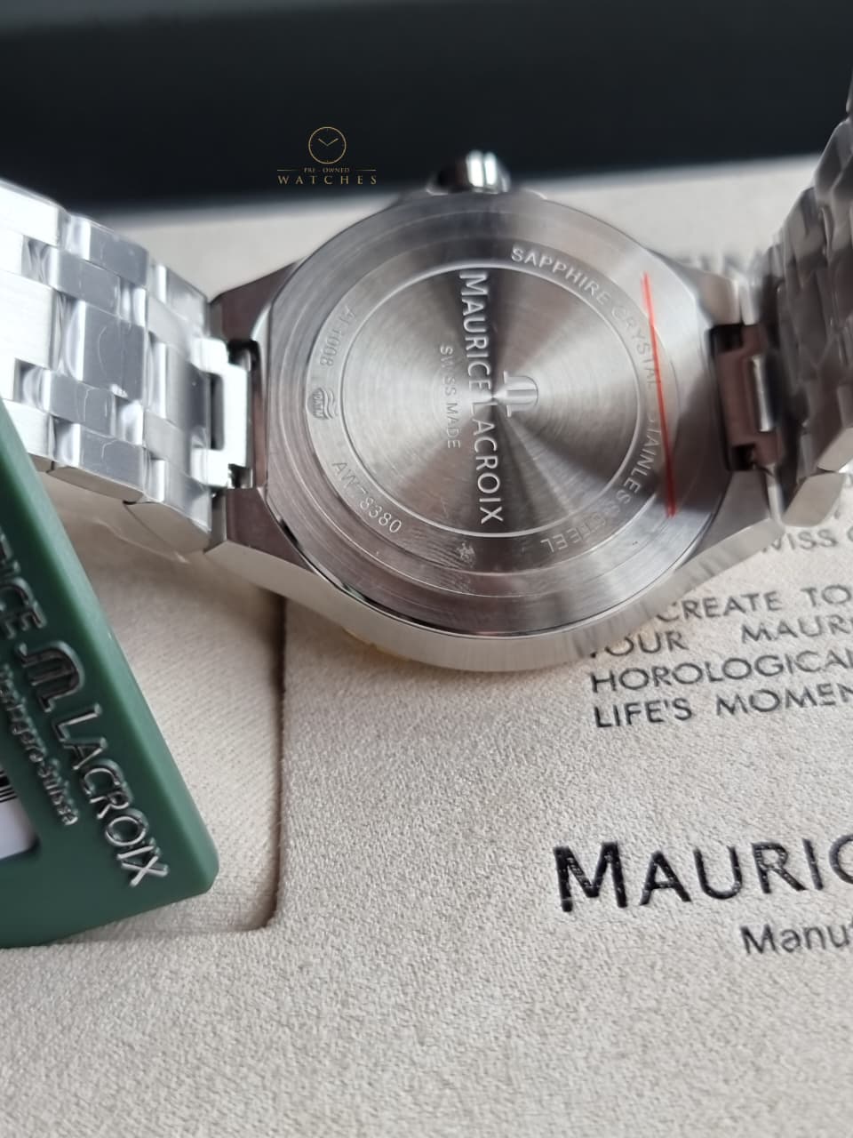 Maurice Lacroix Aikon Quartz Silver colored Yellow gold toned steel AI1008-PVY13-132-1