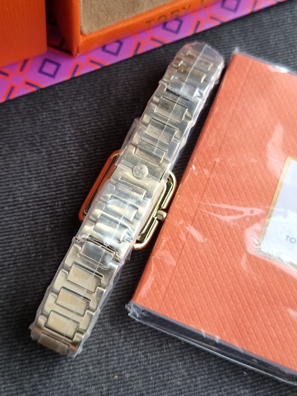 Tory Burch Women's Mini Kira Stainless Steel Bracelet Watch tbw6022