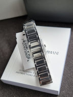 Emporio Armani Stainless Steel Analog Multicolor Dial Women's Watch-Ar11625