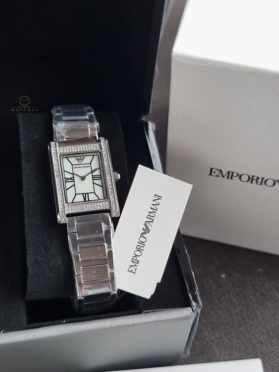 Emporio Armani Stainless Steel Analog Multicolor Dial Women's Watch-Ar11625