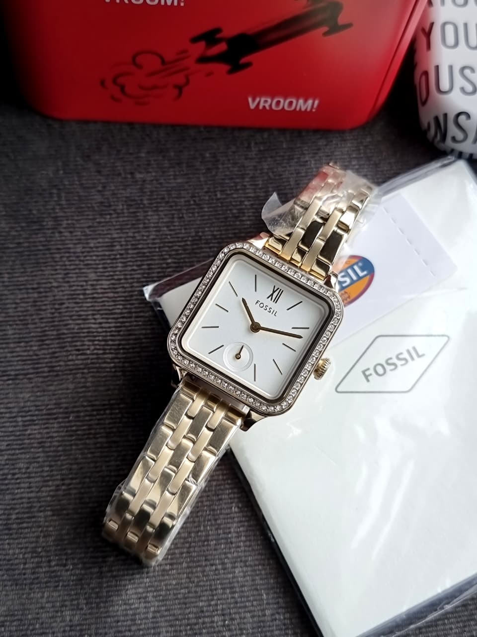 Colleen Three-Hand Gold-Tone Stainless Steel Watch Bq3979