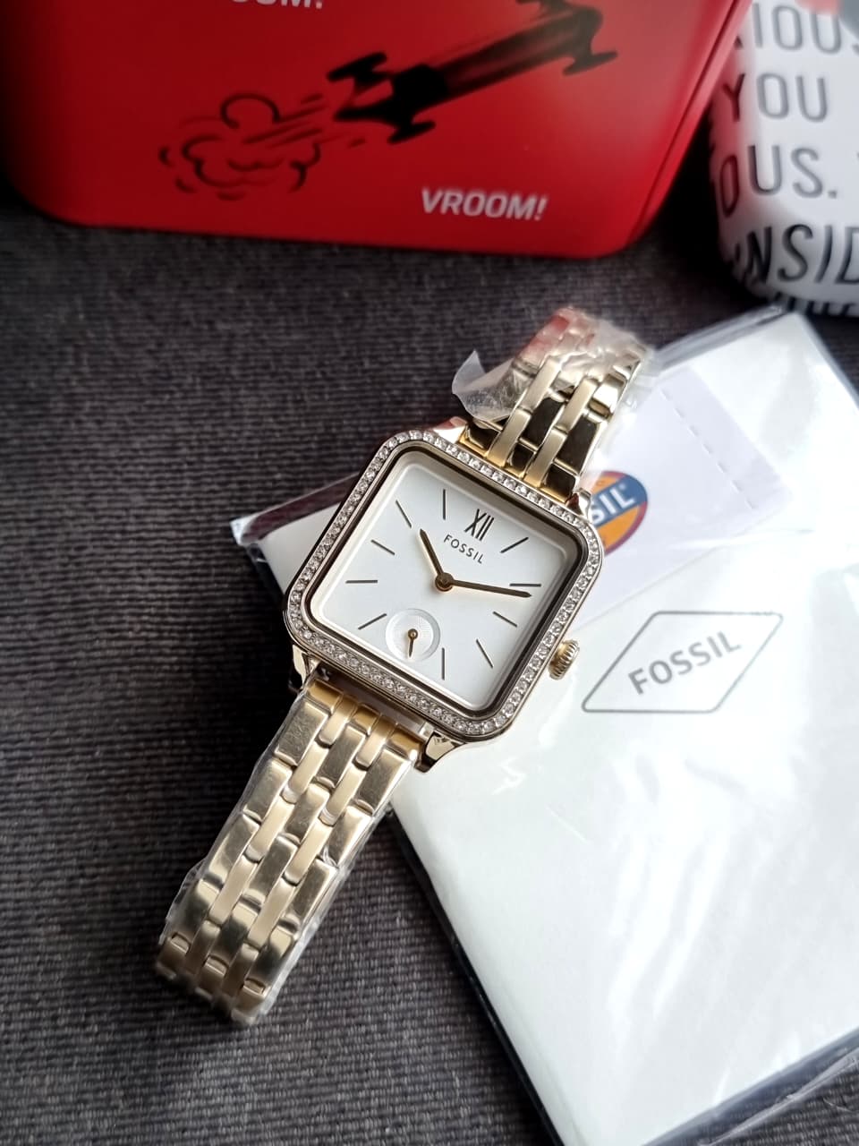 Colleen Three-Hand Gold-Tone Stainless Steel Watch Bq3979