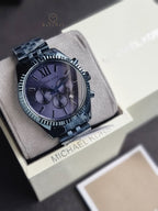 Michael Kors Men’s Quartz Stainless Steel Blue Dial 44mm Watch MK8480