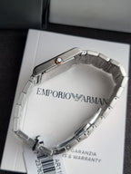 Emporio Armani Two-Hand Rectangular Women's Watch AR11626