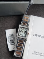 Emporio Armani Two-Hand Rectangular Women's Watch AR11626