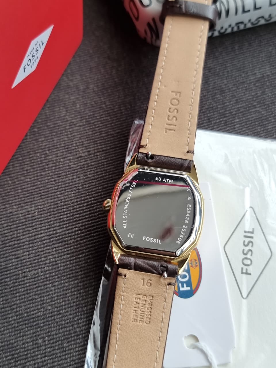 FOSSIL Harlow Quartz Cream Dial Ladies Watch Item No. ES5426