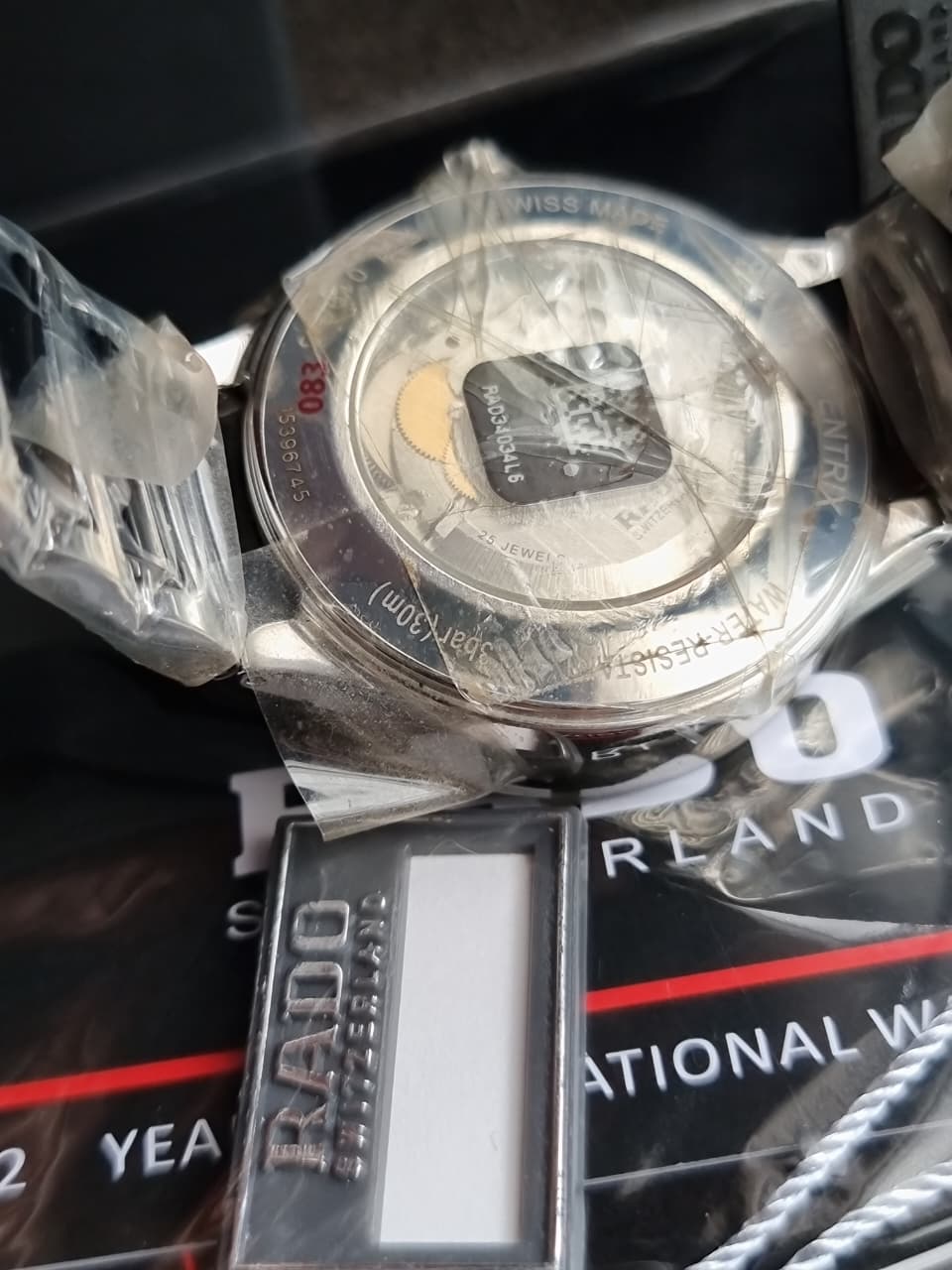 RADO Centrix XL Automatic Black Dial Men's Watch Item No. R30166152