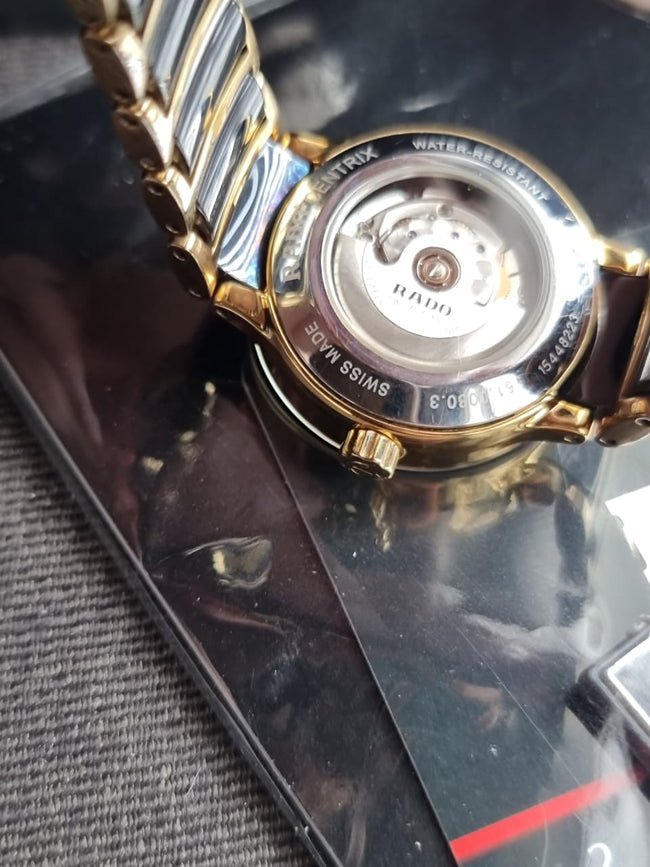 RADO Centrix Automatic Diamond Black Dial Ladies Watch Item No. R30080762 Main Image