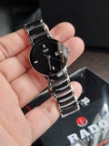 RADO  Centrix Ceramic Black Dial Ladies Watch Item No. R30942702