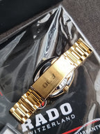 Rado Diastar Ladies Watch Golden Casing Golden Chain Automatic Watch