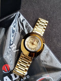 Rado Diastar Ladies Watch Golden Casing Golden Chain Automatic Watch