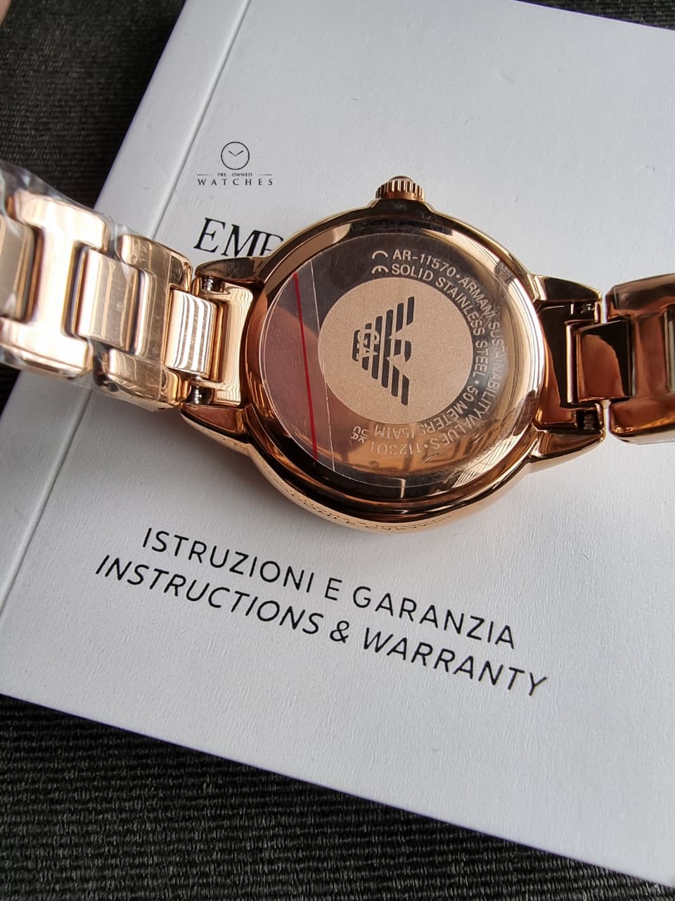 Emporio Armani STAINLESS STEEL AR11570