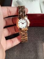 Marc by Marc Jacobs Women’s Quartz Stainless Steel White Dial 26mm Watch MBM3078