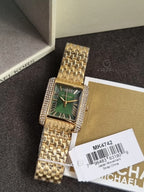 Michael Kors Emery Three-Hand Gold-Tone Stainless Steel Women's Watch (Model: MK4742)