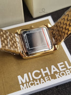 Michael Kors Emery Three-Hand Gold-Tone Stainless Steel Women's Watch (Model: MK4742)