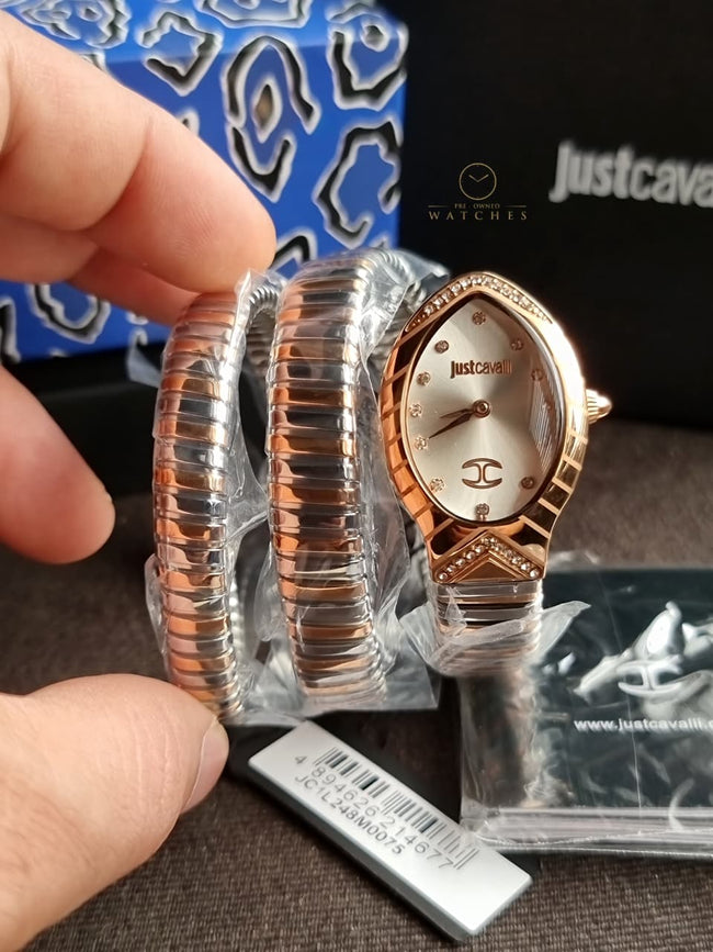 Just Cavalli Women Analog Quartz Watch with Stainless Steel Strap JC1L248M0075 Main Image
