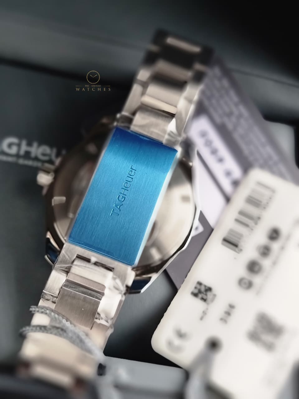 TAG HEUER AQUARACER Quartz, 43 mm, Steel WAY101A.BA0746