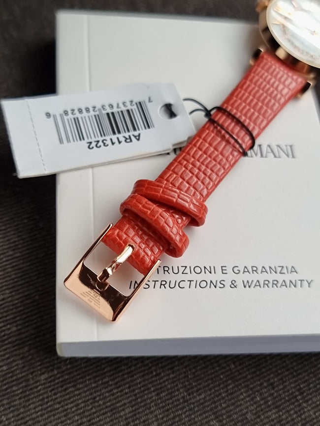 EMPORIO ARMANI Gianni T-Bar Quartz Ladies Watch Item No. AR11322 Main Image