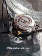JUST CAVALLI  Signature Snake Quartz Silver Dial Women's Watch SKU: JC1L269M0055