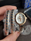 JUST CAVALLI JC1L268M0065 WOMEN ANALOG WATCH | GOLD STAINLESS STEEL STRAP | BLACK DIAL | QUARTZ