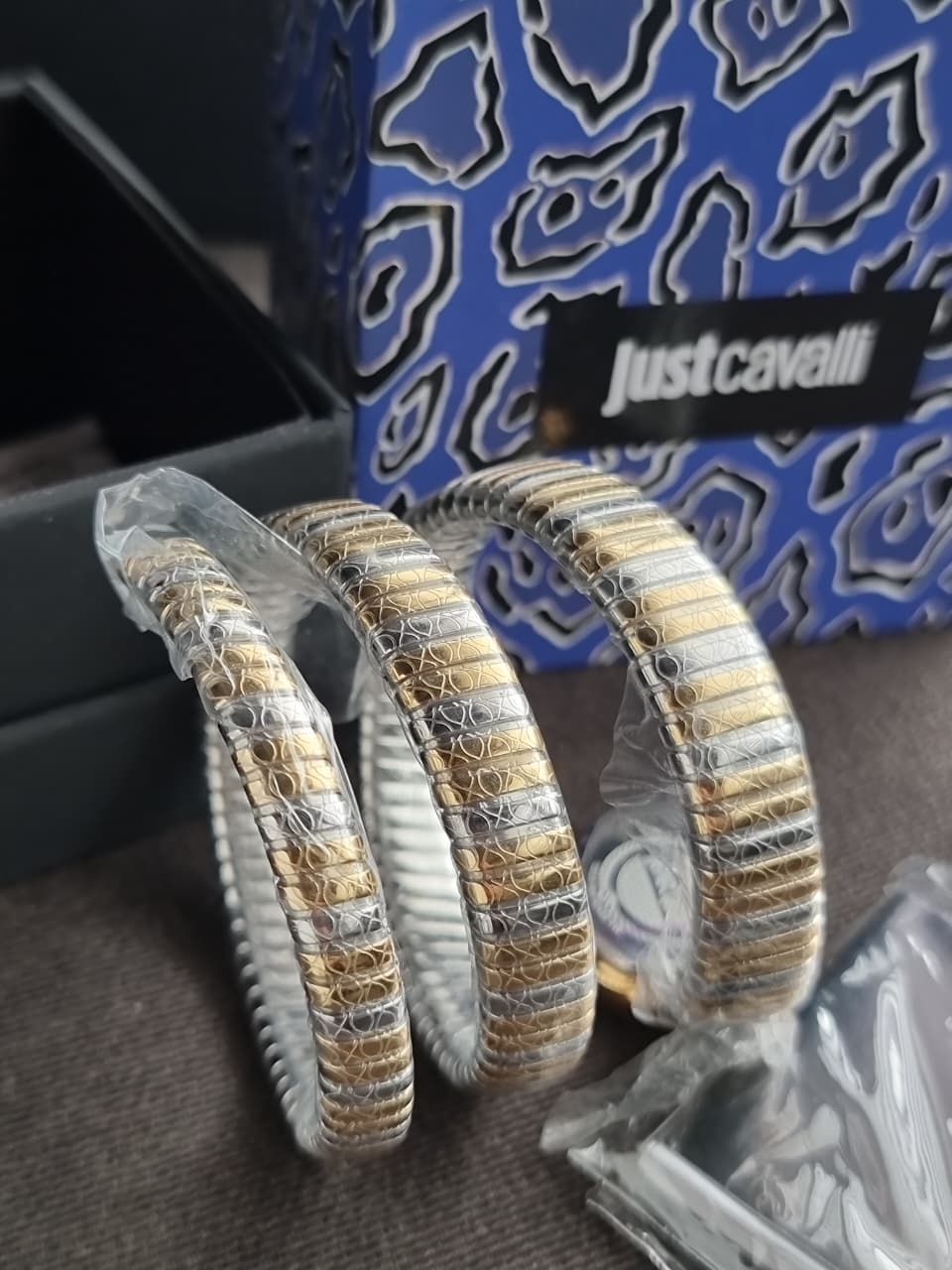 Just Cavalli Just Glam EVO 3 Stainless Steel Bracelet Watch-JC1L120M0055E