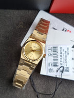 PRX Quartz Champagne Dial Yellow Gold PVD Steel Women's Watch T137.010.33.021.00