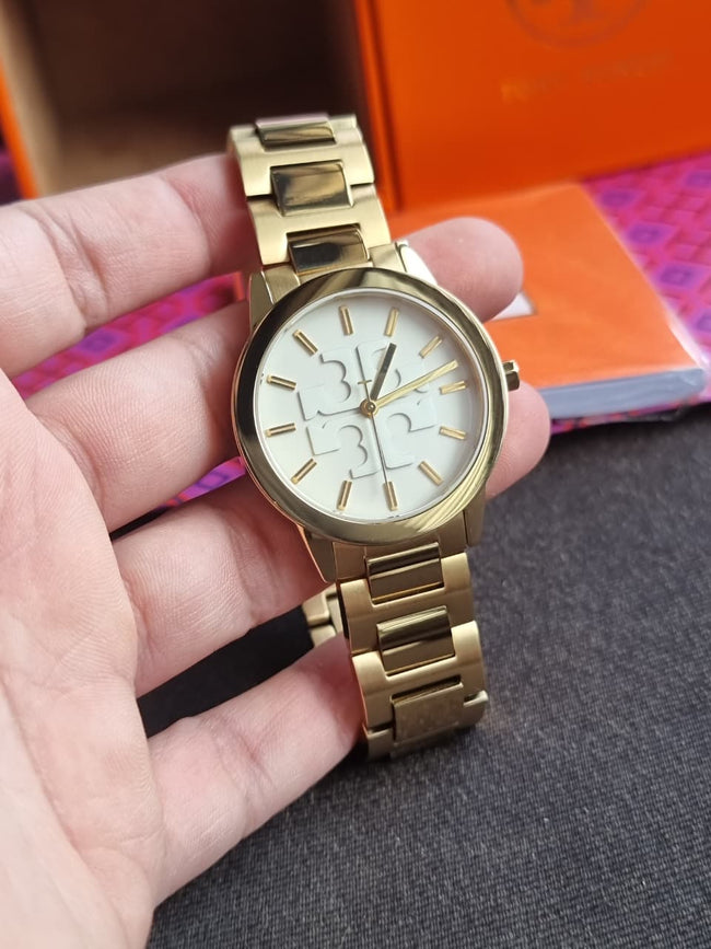 Tory Burch Gigi - TBW2010 Gold One 36mm Dial Quartz Watch Hover Image