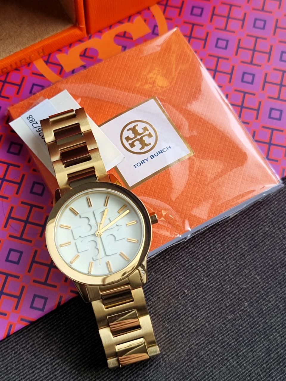 Tory Burch Gigi - TBW2010 Gold One 36mm Dial Quartz Watch