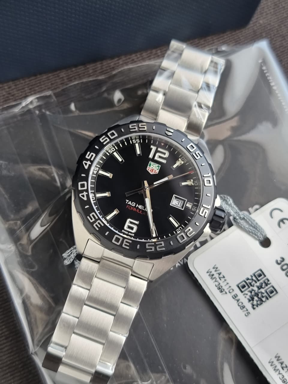 TAG Heuer Formula 1 Date  Quartz, 41 mm, Steel WAZ1110.BA0875