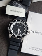 Emporio Armani Men's Analog Automatic Watch with Stainless Steel Strap AR60076