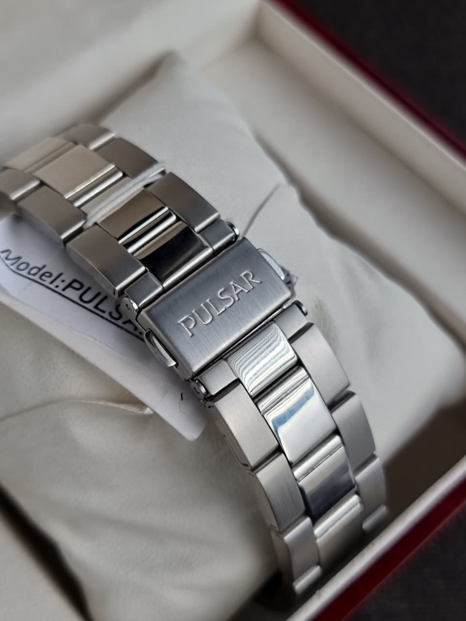 Pulsar Sub Brand Of Seiko Gents Watch Blue Dial 41mm Quartz Watch