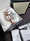 Gucci Horsebit Women's Diamond  Dial Quartz Watch - YA139508