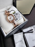Gucci Horsebit Women's Diamond  Dial Quartz Watch - YA139508