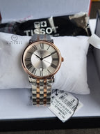 TISSOT Men’s Quartz Swiss Made Stainless Steel Silver Dial 40mm Watch T122.410.22.033.00