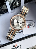 TISSOT Men’s Quartz Swiss Made Stainless Steel Silver Dial 40mm Watch T122.410.22.033.00