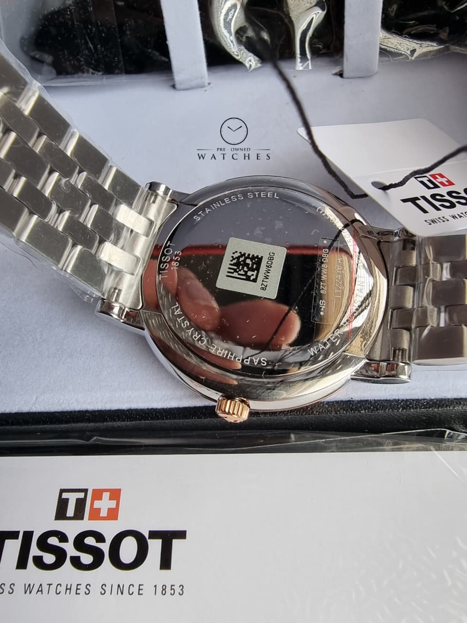 TISSOT Men’s Quartz Swiss Made Stainless Steel Silver Dial 40mm Watch T122.410.22.033.00