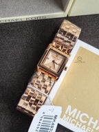 MICHAEL KORS Micro Georgie Quartz Rose Gold Dial Ladies Watch Item No. MK4932