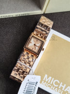 MICHAEL KORS Micro Georgie Quartz Rose Gold Dial Ladies Watch Item No. MK4932