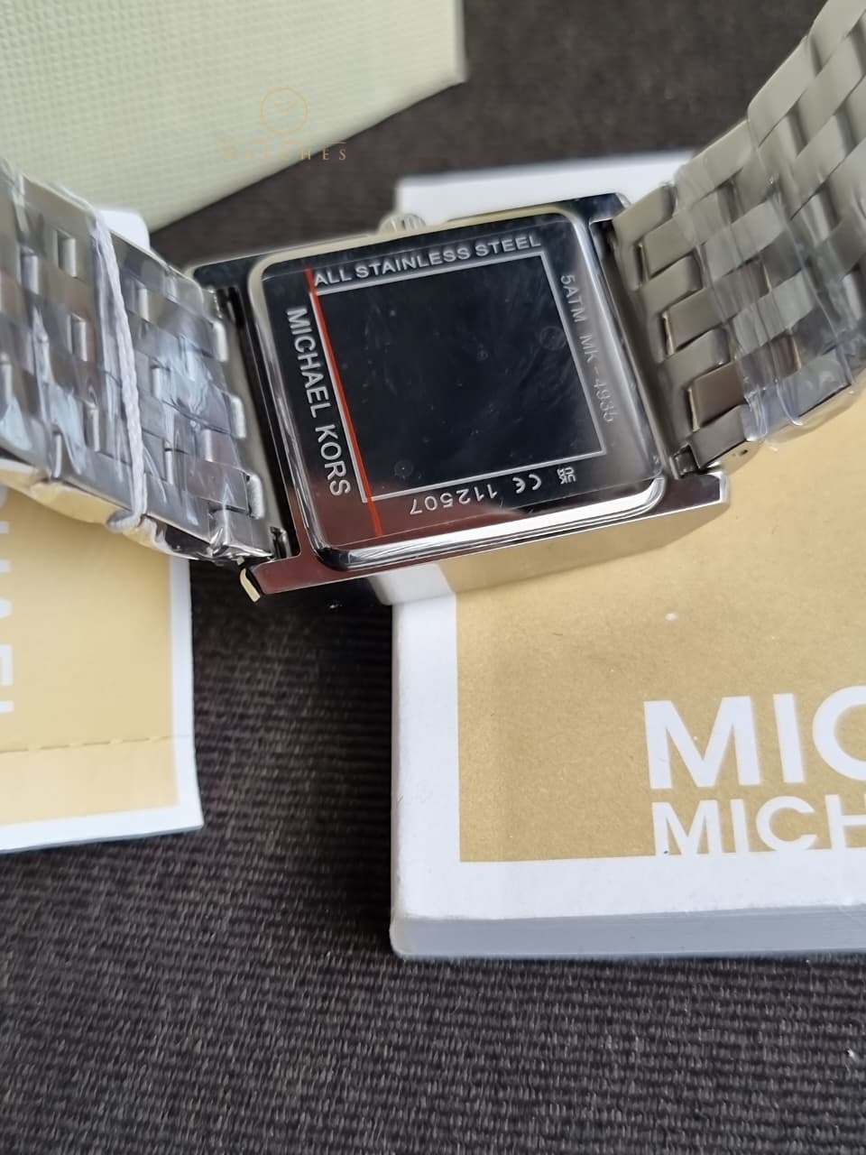 MICHAEL KORS Petite Georgie Quartz Silver Dial Ladies Watch Item No. MK4935
