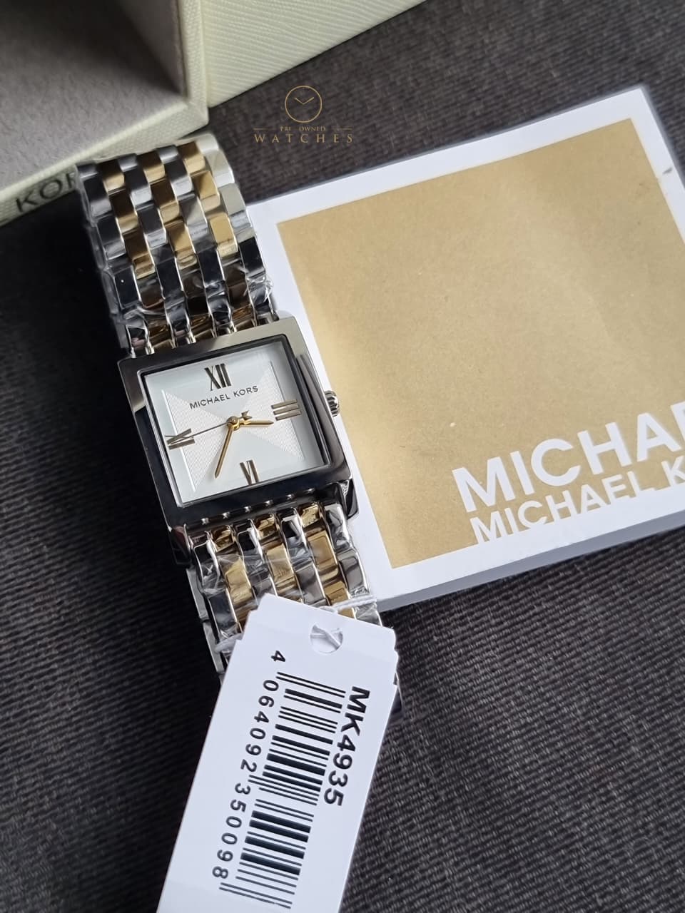 MICHAEL KORS Petite Georgie Quartz Silver Dial Ladies Watch Item No. MK4935