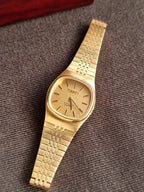 Tissot Vinatge Model Macrone Gold 23mm Dial Quartz Watch