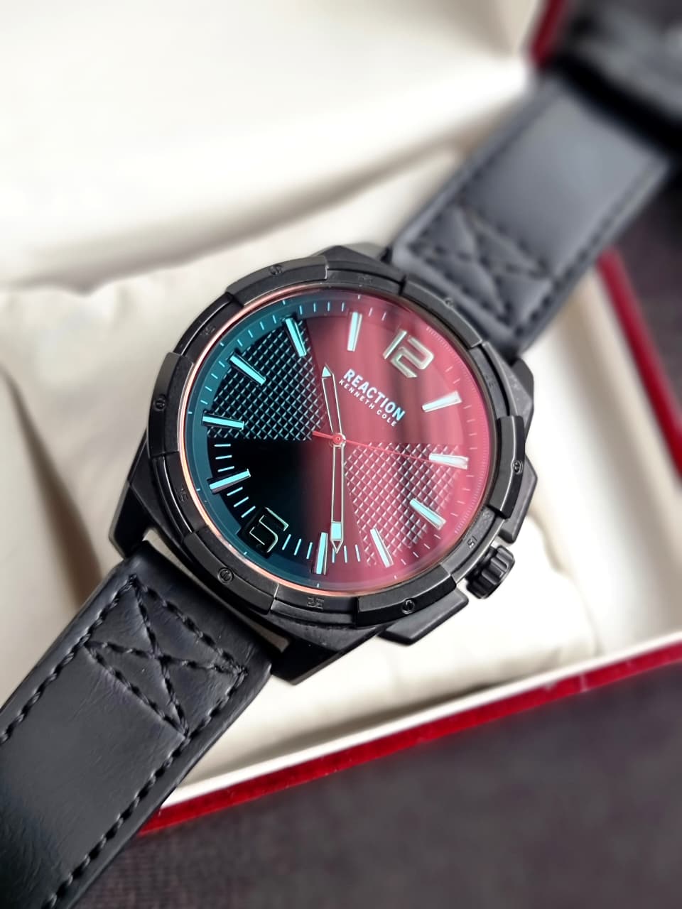 Kenneth Cole Reaction Black dial Gents Watch