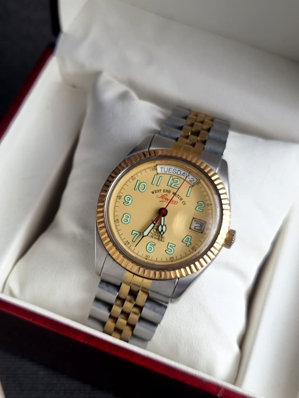 West End Watch 37mm Vintage Automatic Watch