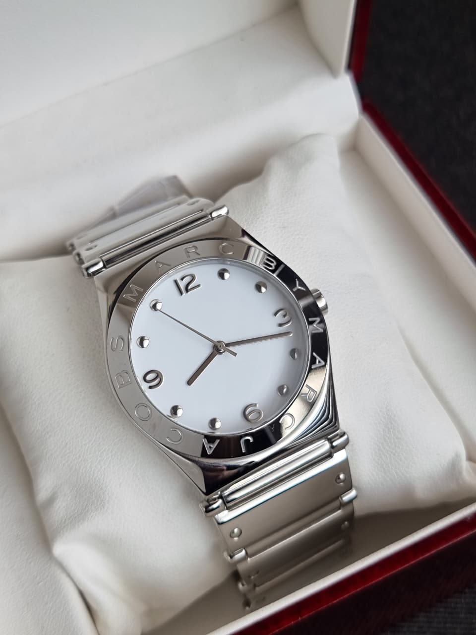 Marc By Marc Jacobs Mbm3030 Analog Quartz Men ︎Junk Item ︎ Silver Watch