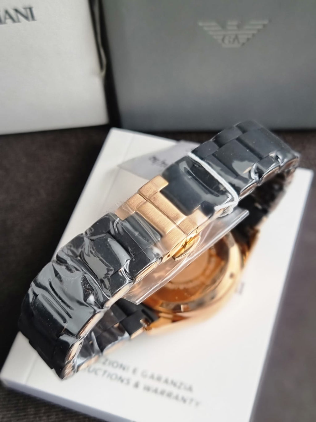 Emporio Armani Women’s Quartz Silicone Strap Black Dial 38mm Watch AR5906