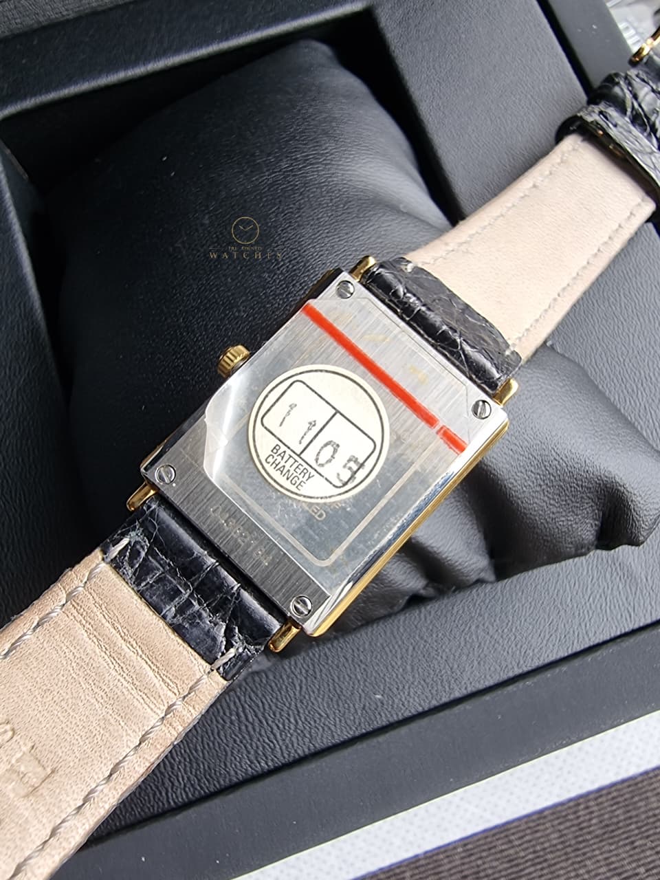 Rado Diastar Ladies Watch Black Dial Black Leather Strap Quartz Watch