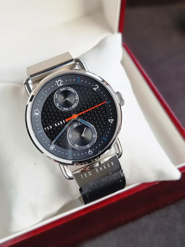 Ted baker 38mm Dial Chronograph Quartz Watch Hover Image