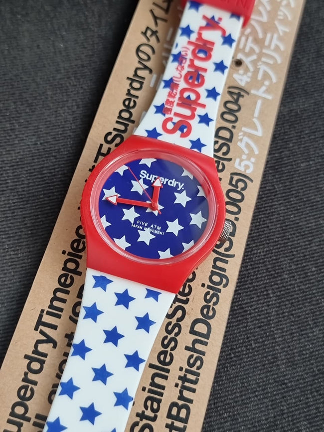 Superdry Urban Star Watch SYL168RW Hover Image