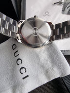 Gucci G-Timeless 29mm Silver Dial Steel Women's Watch YA1265063