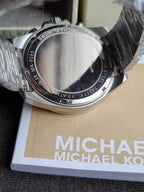 Michael Kors Men’s Quartz Two Tone Stainless Steel Blue Dial 45mm Watch MK9065